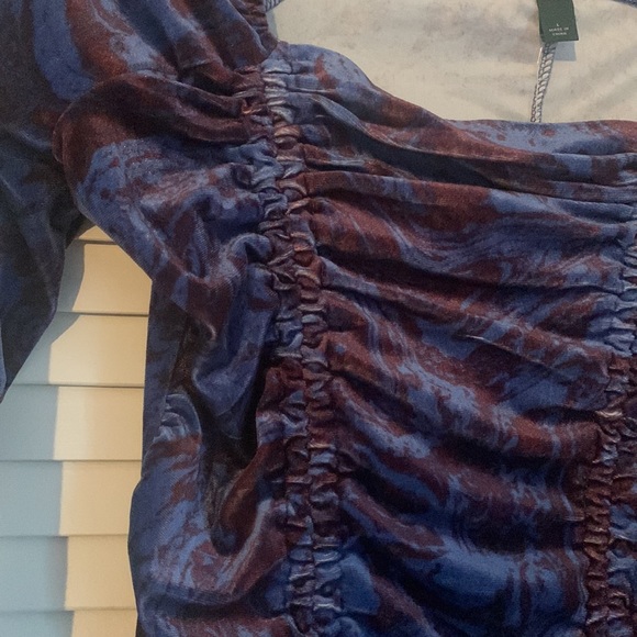 NWT Velvet Off the Shoulder Dress - Picture 2 of 4